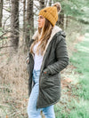 Sherpa Lined Coat