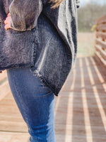 Snake Lined Jean Jacket