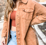 Snake Lined Jean Jacket