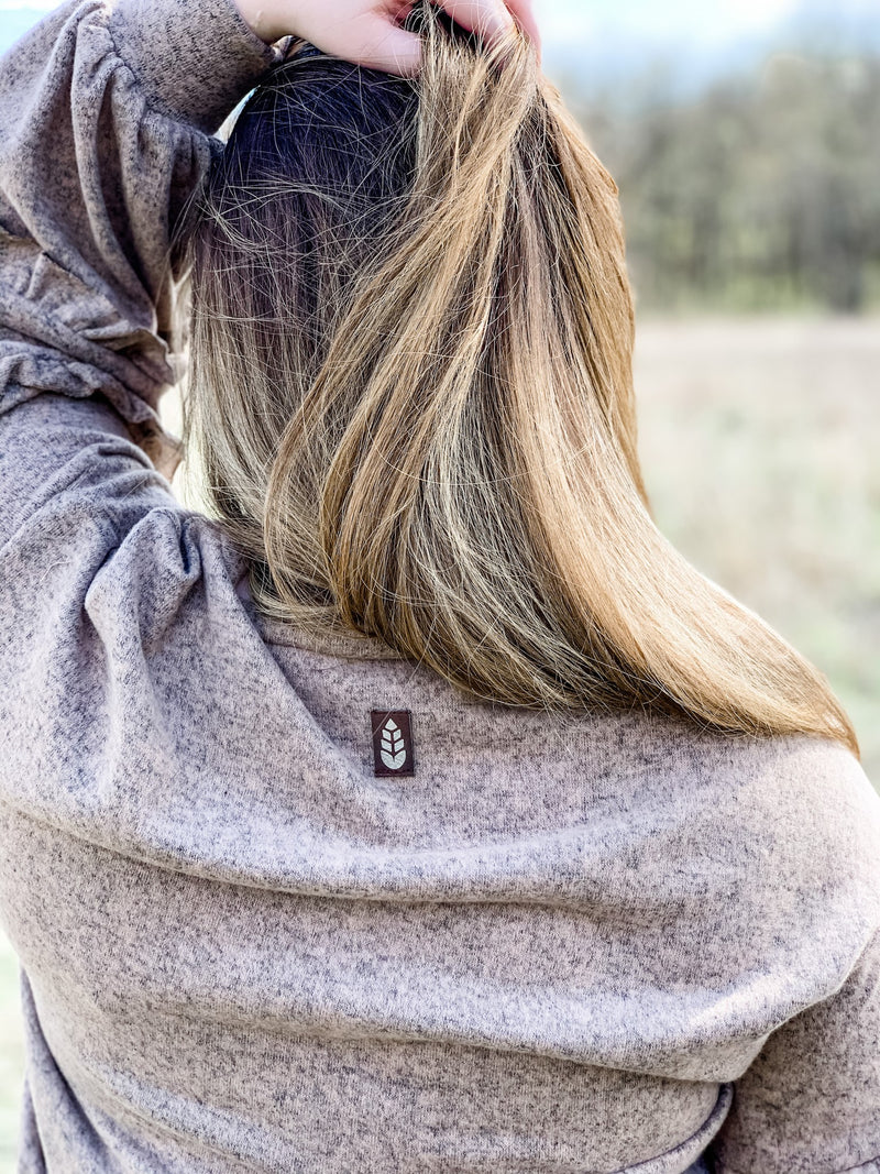 Ruffle Sleeve Sweater