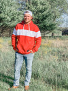 Not the Case Color Block Hoodie